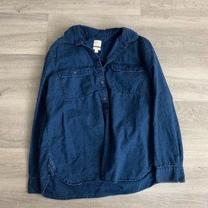 J. Crew jean shirt - size S